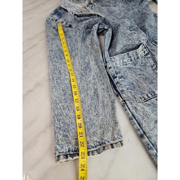 Sundance Long Denim Dress with Distressed Look and Classic Button Front - Medium - Picture 12 of 15